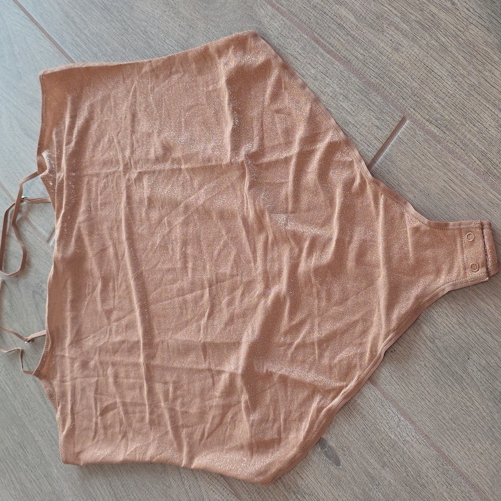 SKIMS Shimmer Cami Bodysuit/ 3X,4X/SIENNA - Picture 9 of 12